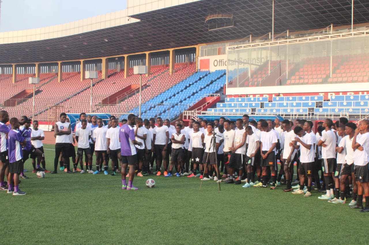 KSA players training